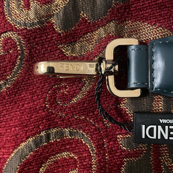 W.Strap/Calf Leather & Woven Fabric Fendi Strap - Picture 5 of 9